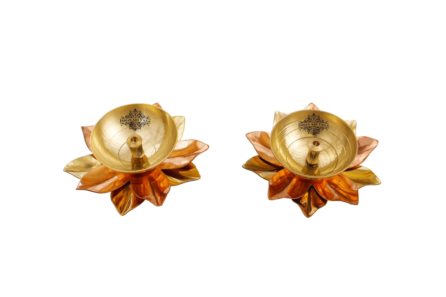 Pure Copper & Brass Plated Diya