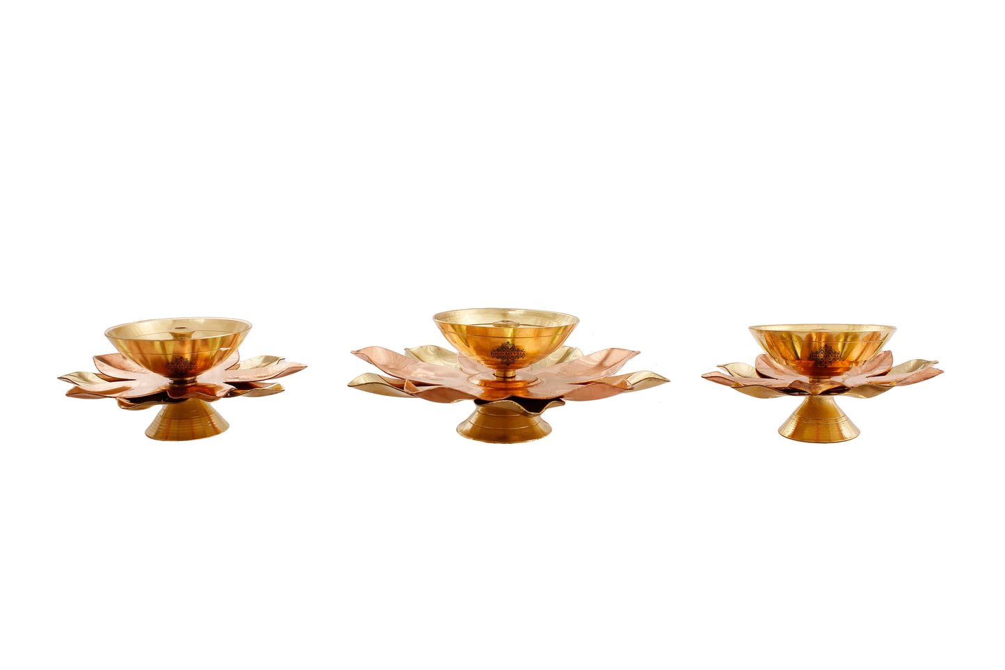 Pure Copper & Brass Plated Diya