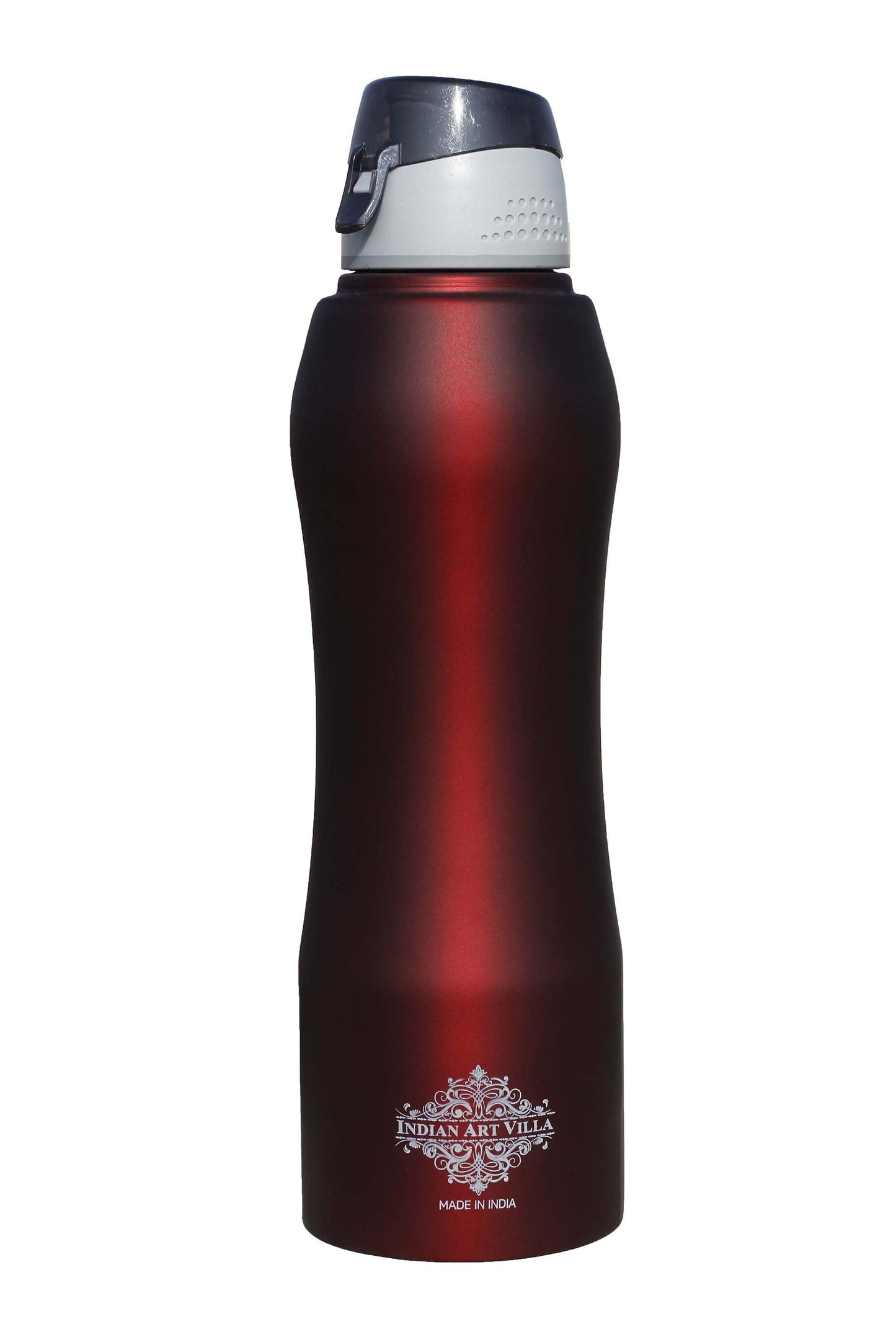 Steel  Bottle Enorgonomic Design New Sipper Cap Wine Matt