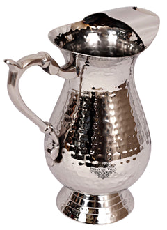 Handcrafted Pure Steel Jug, Hammered Design 1500 ML