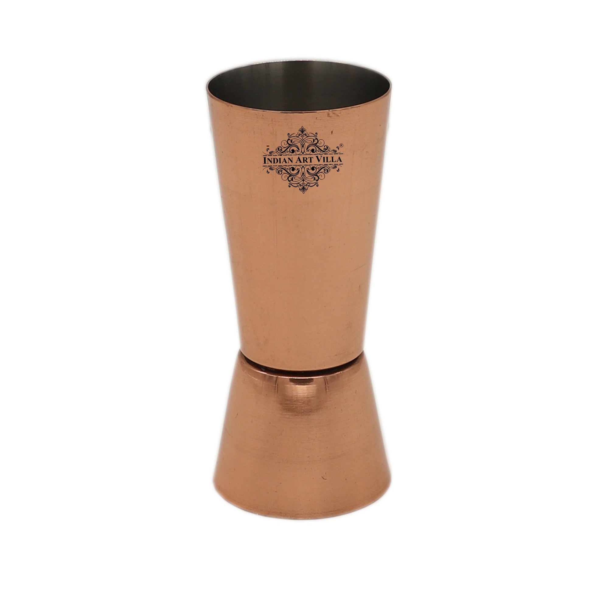 Pure Stainless Steel Double Sided Peg Measure Glass, Bareware, Bar Accessories & Tools For Bars, Catering Venues, Home, Office, Party, Hotels, Volume-60 & 30 ML