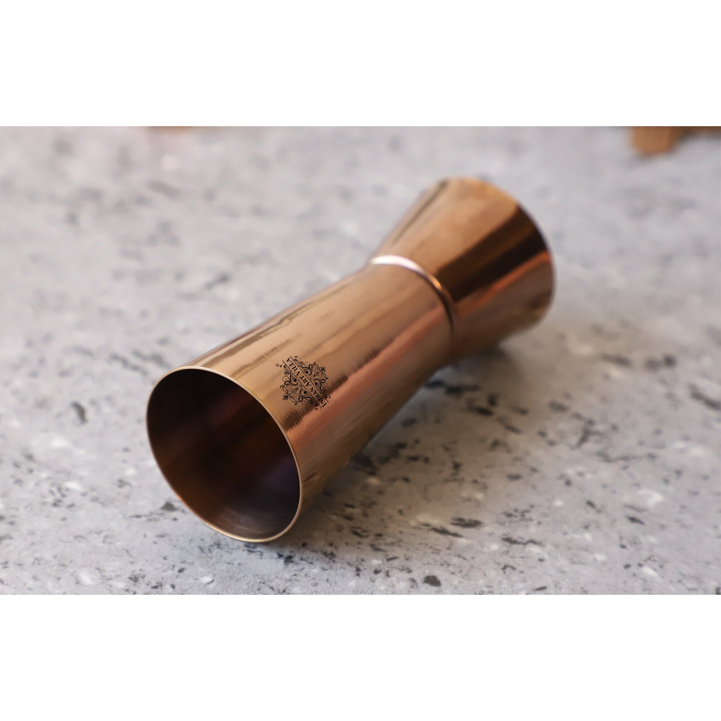 Pure Stainless Steel Double Sided Peg Measure Glass, Bareware, Bar Accessories & Tools For Bars, Catering Venues, Home, Office, Party, Hotels, Volume-60 & 30 ML