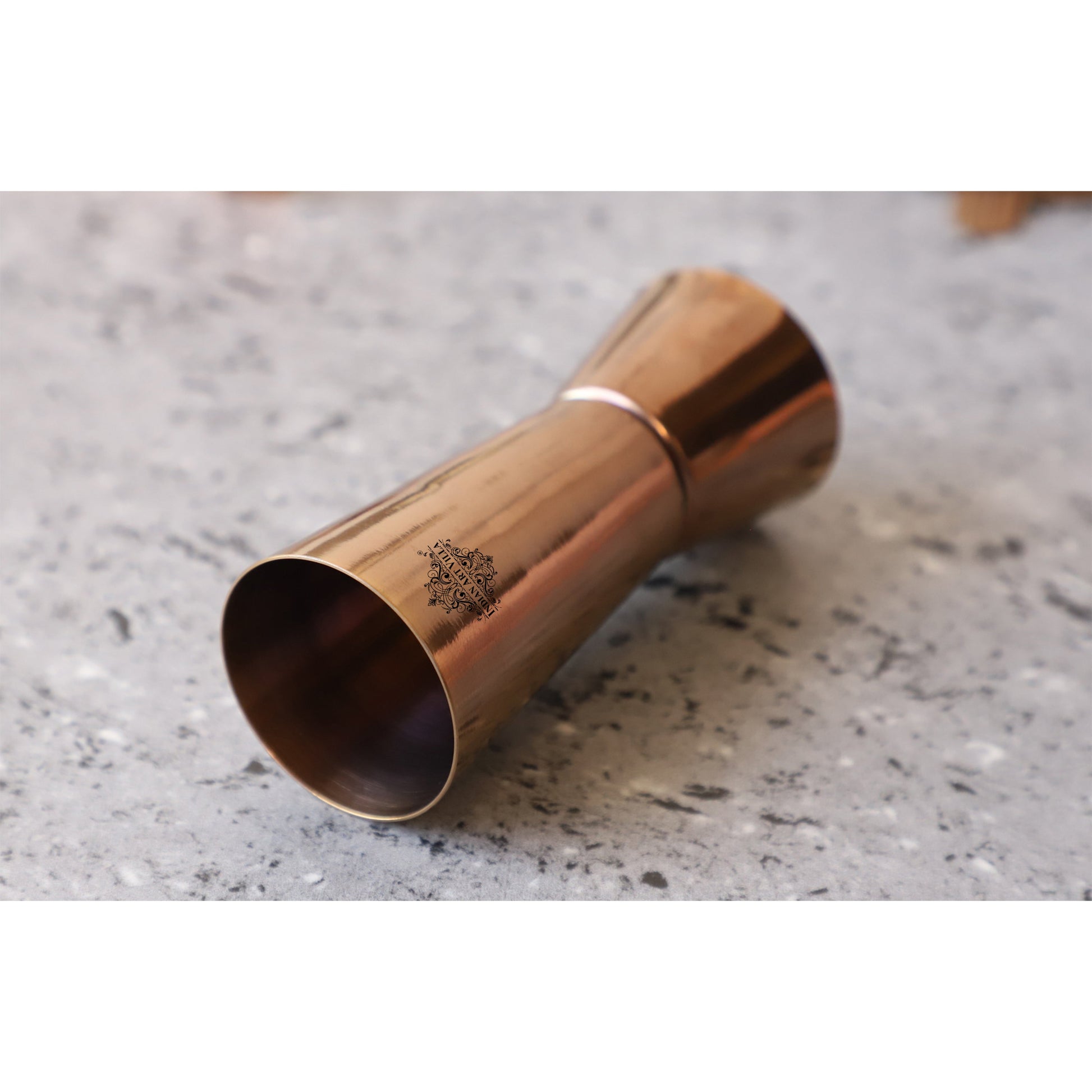 Pure Stainless Steel Double Sided Peg Measure Glass, Bareware, Bar Accessories & Tools For Bars, Catering Venues, Home, Office, Party, Hotels, Volume-60 & 30 ML