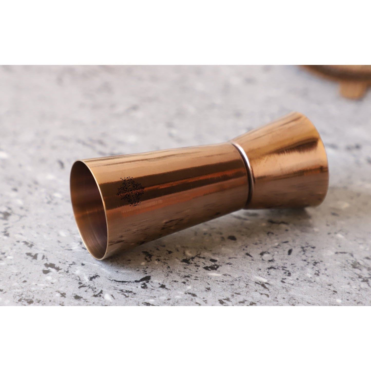 Pure Stainless Steel Double Sided Peg Measure Glass, Bareware, Bar Accessories & Tools For Bars, Catering Venues, Home, Office, Party, Hotels, Volume-60 & 30 ML