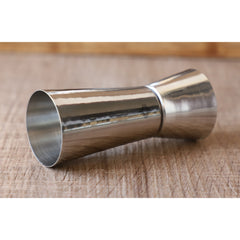Pure Stainless Steel Double Sided Peg Measure Glass, Bareware, Bar Accessories & Tools For Bars, Catering Venues, Home, Office, Party, Hotels, Volume-60 & 30 ML