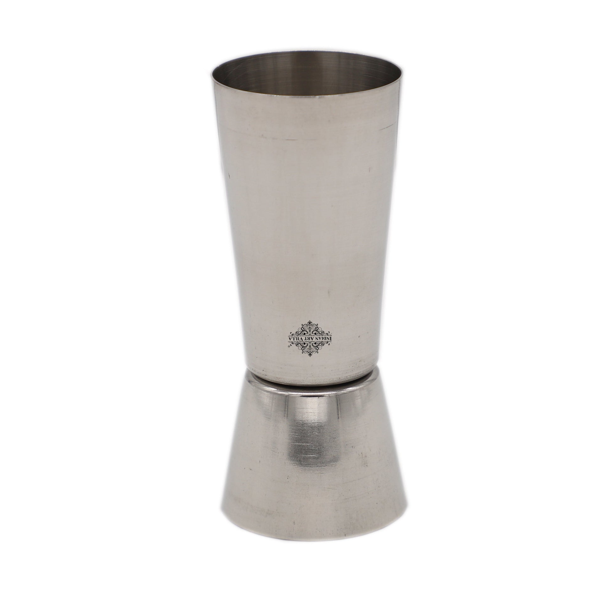 Pure Stainless Steel Double Sided Peg Measure Glass, Bareware, Bar Accessories & Tools For Bars, Catering Venues, Home, Office, Party, Hotels, Volume-60 & 30 ML