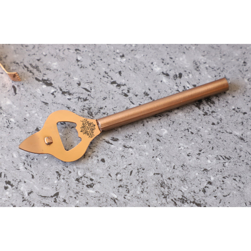 Stainless Steel Bottle Opener, Bareware, Bar Accessories & Tools For Bars, Catering Venues, Home, Party, Hotels, Length-18.03 cm