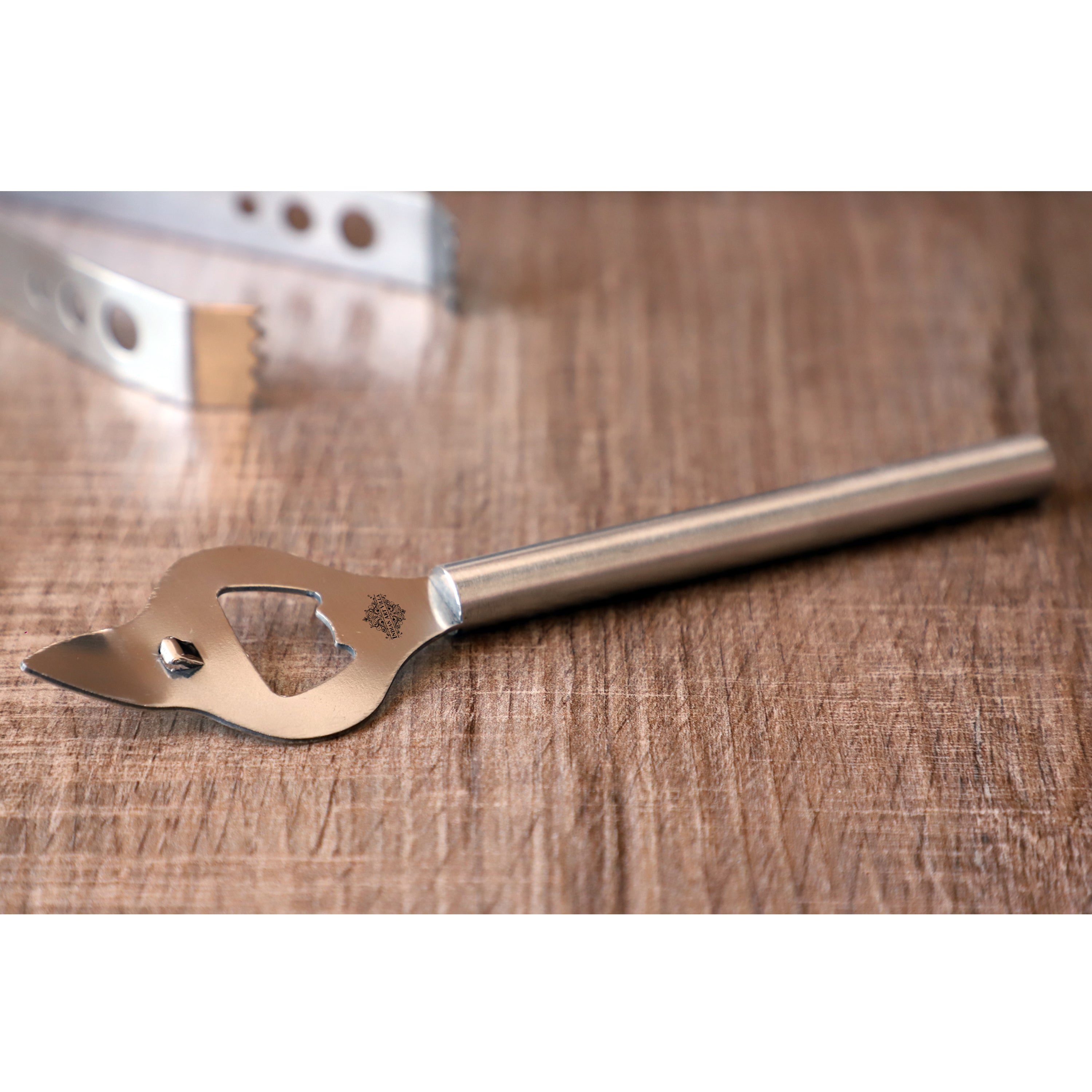 Stainless Steel Bottle Opener, Bareware, Bar Accessories & Tools For Bars, Catering Venues, Home, Party, Hotels, Length-18.03 cm