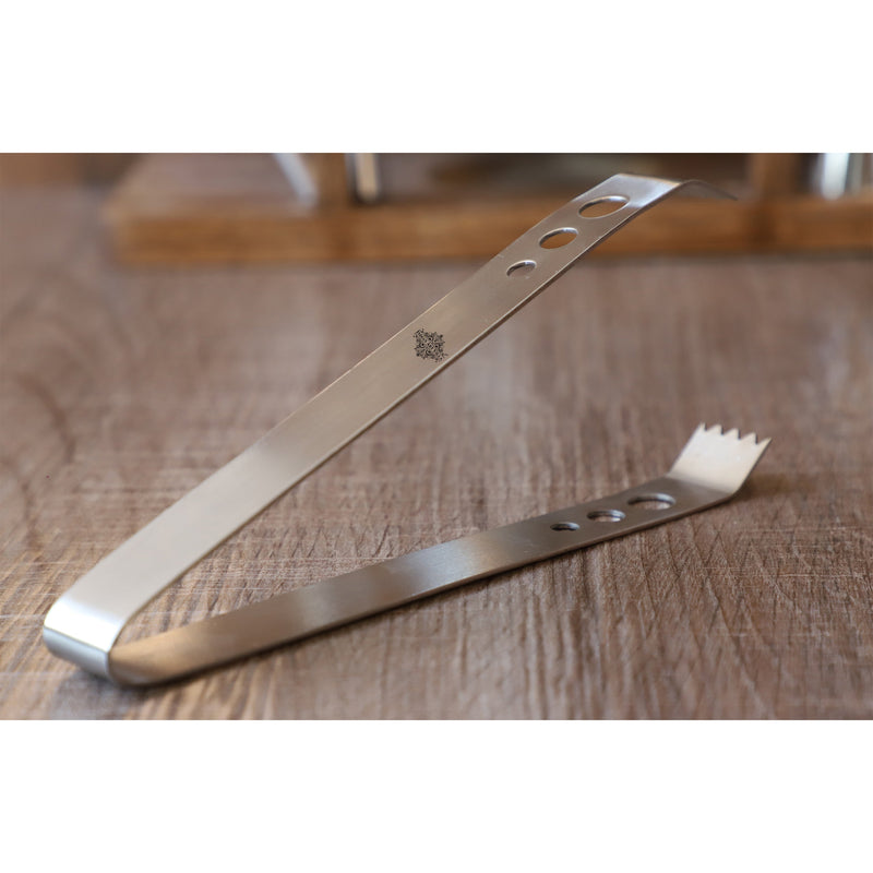 Stainless Steel Ice Tonge / Ice Picker, Bareware, Bar Accessories & Tools For Bars, Catering Venues, Home, Party, Hotels Set of 4