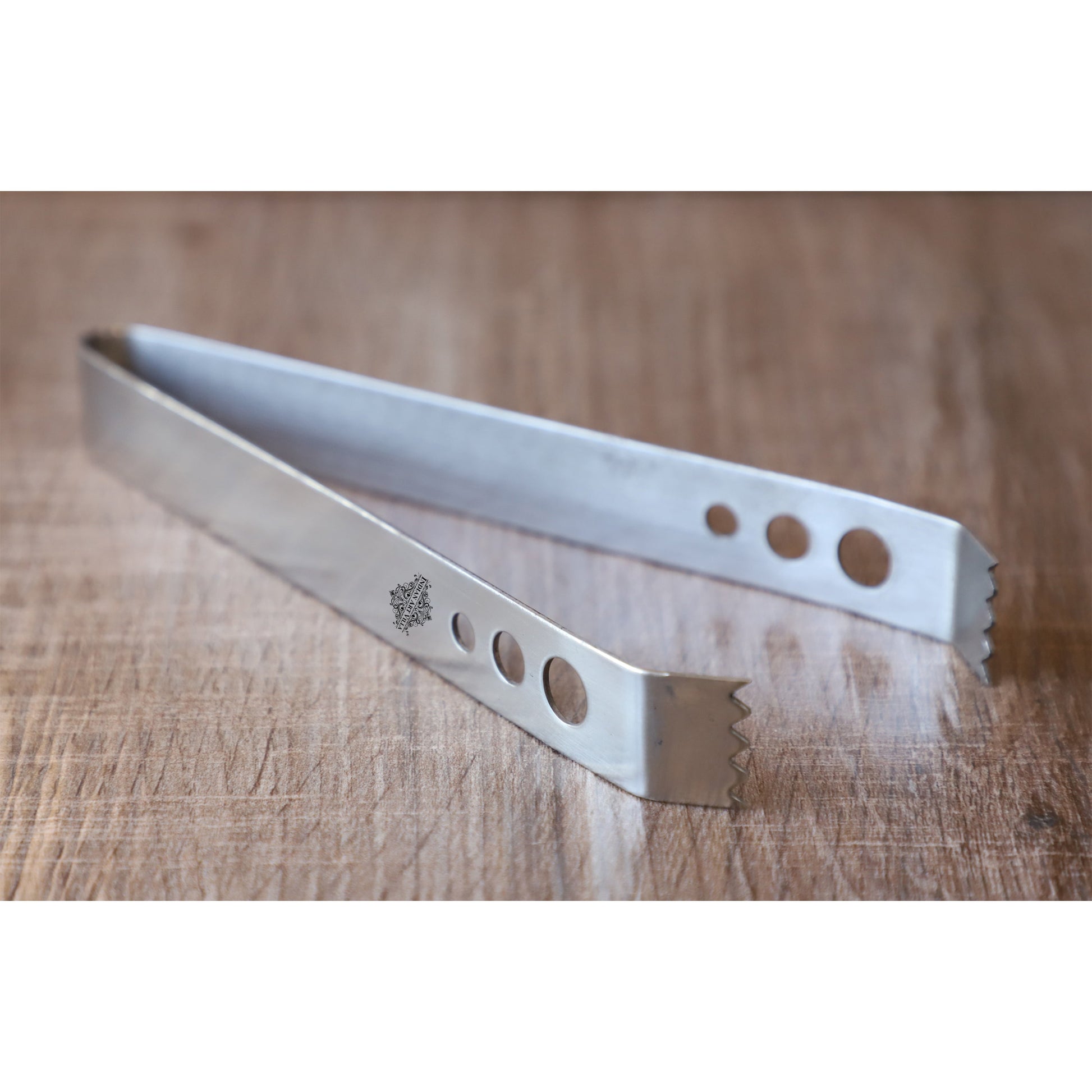 Stainless Steel Ice Tonge / Ice Picker, Bareware, Bar Accessories & Tools For Bars, Catering Venues, Home, Party, Hotels Set of 4