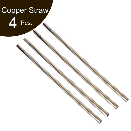 Pure Stainless Steel Shine Finish Straw, Barware, Bar Accessories & Tools For Bars, Catering Venues, Home, Office, Party, Hotels, Length-20.32 cm