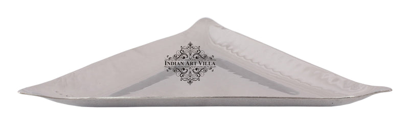 Steel Hammered Triangular Platter Tray