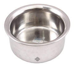 Pure Steel Hammered Design Round Beeded Bowl Katori
