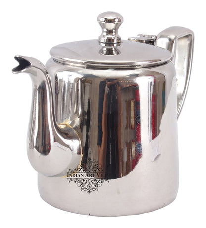 Steel Milk Pot Tea Pot & Sugar Pot With Shine Finish Design,Serverware, For Home, Hotels & Restarauant,