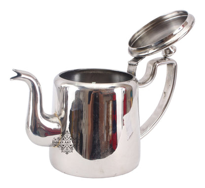 Steel Milk Pot Tea Pot & Sugar Pot With Shine Finish Design,Serverware, For Home, Hotels & Restarauant,