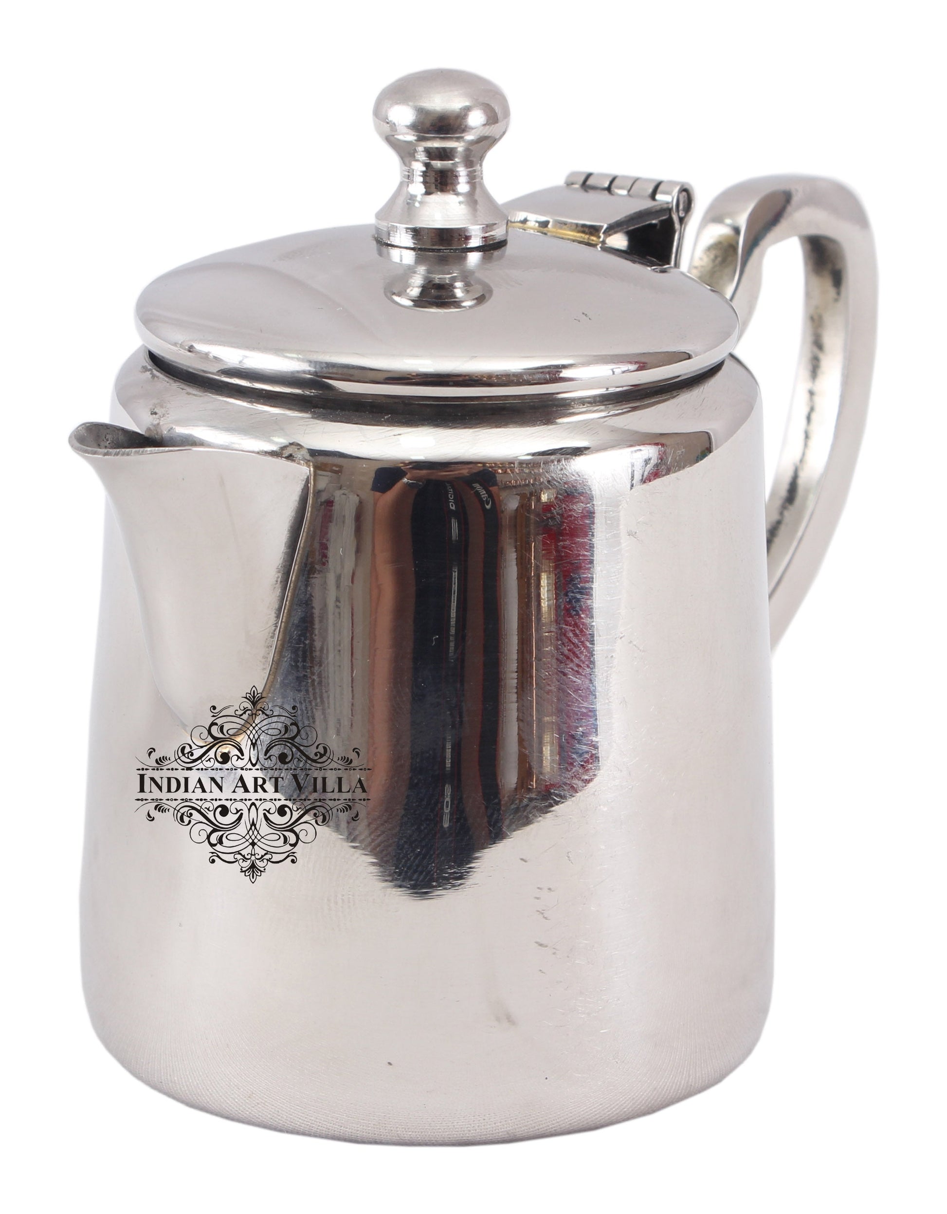 Steel Milk Pot Tea Pot & Sugar Pot With Shine Finish Design,Serverware, For Home, Hotels & Restarauant,