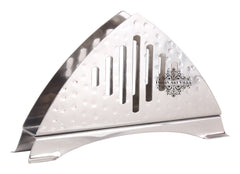 Steel Triangular Hammered Napkin Holder