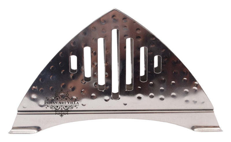 Steel Triangular Hammered Napkin Holder