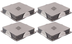 Stainless Steel Coaster with Holder