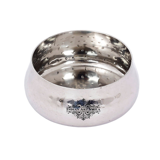 Elegant Steel Curved Bowl – Perfect for Every Celebration | Home | Hotel | Restaurant