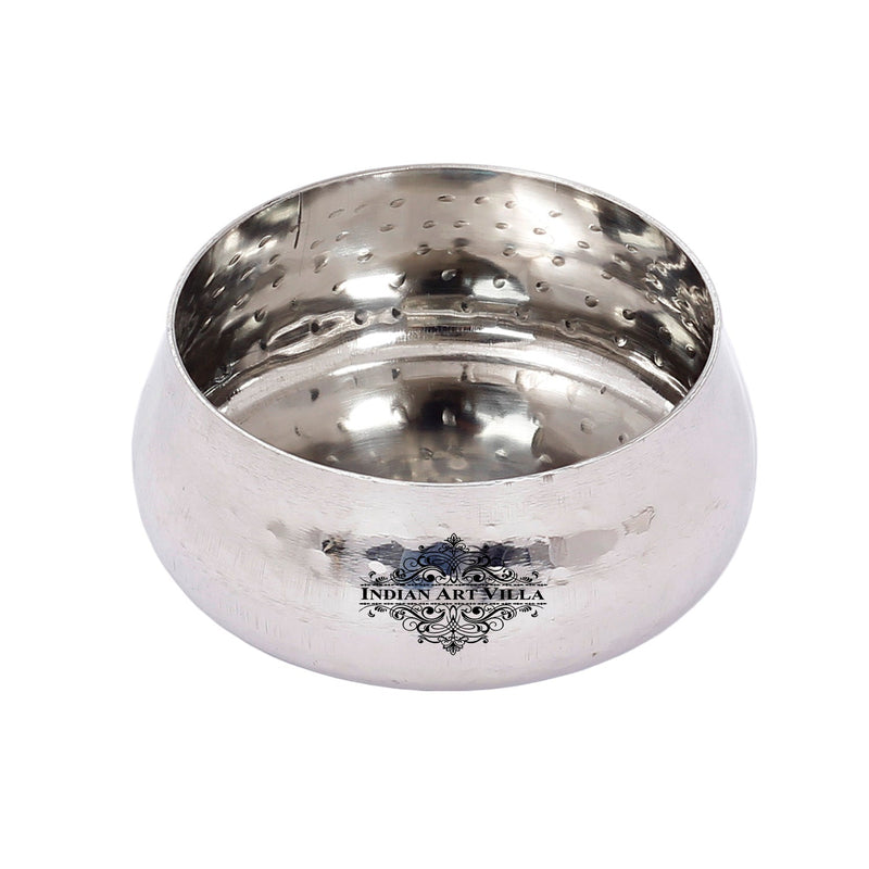 Elegant Steel Curved Bowl – Perfect for Every Celebration | Home | Hotel | Restaurant