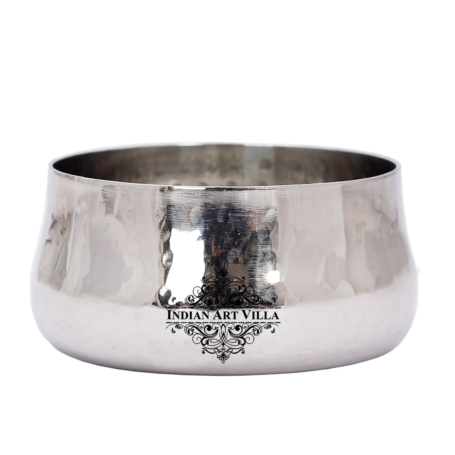 Steel Curved Chutney Bowl |Serving Food Dishes| Home Hotel Restaurant | Diameter 6 cm