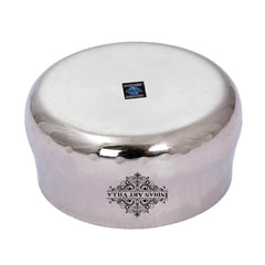 Steel Curved Chutney Bowl |Serving Food Dishes| Home Hotel Restaurant | Diameter 6 cm