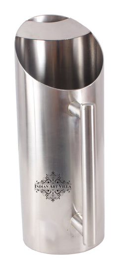 Handmade Pure Steel Designer Cut Jug, Drinkware, Serveware -1500 ML