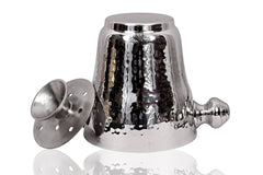 Pure Stainless Steel Hammered Design Ice Bucket  1200 ML