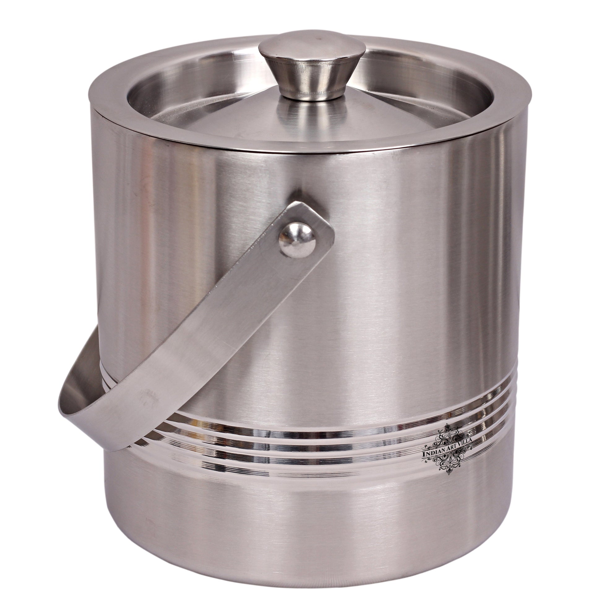 Pure Steel Lining Design Ice Bucket 1700 ML