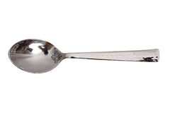 Stainless Steel Hammered Design Coffee Spoon