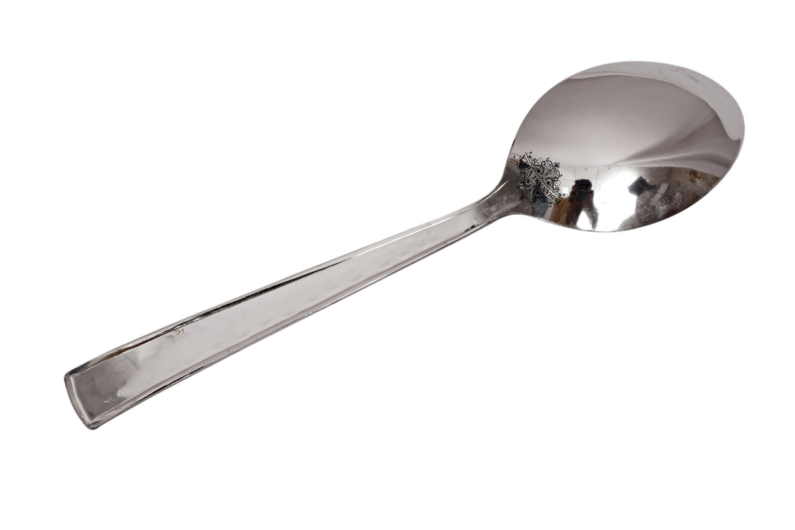 Stainless Steel Hammered Design Coffee Spoon