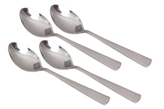 Handmade Hammered Premium Quality Stainless Steel Baby Spoon Cutlery, Silver