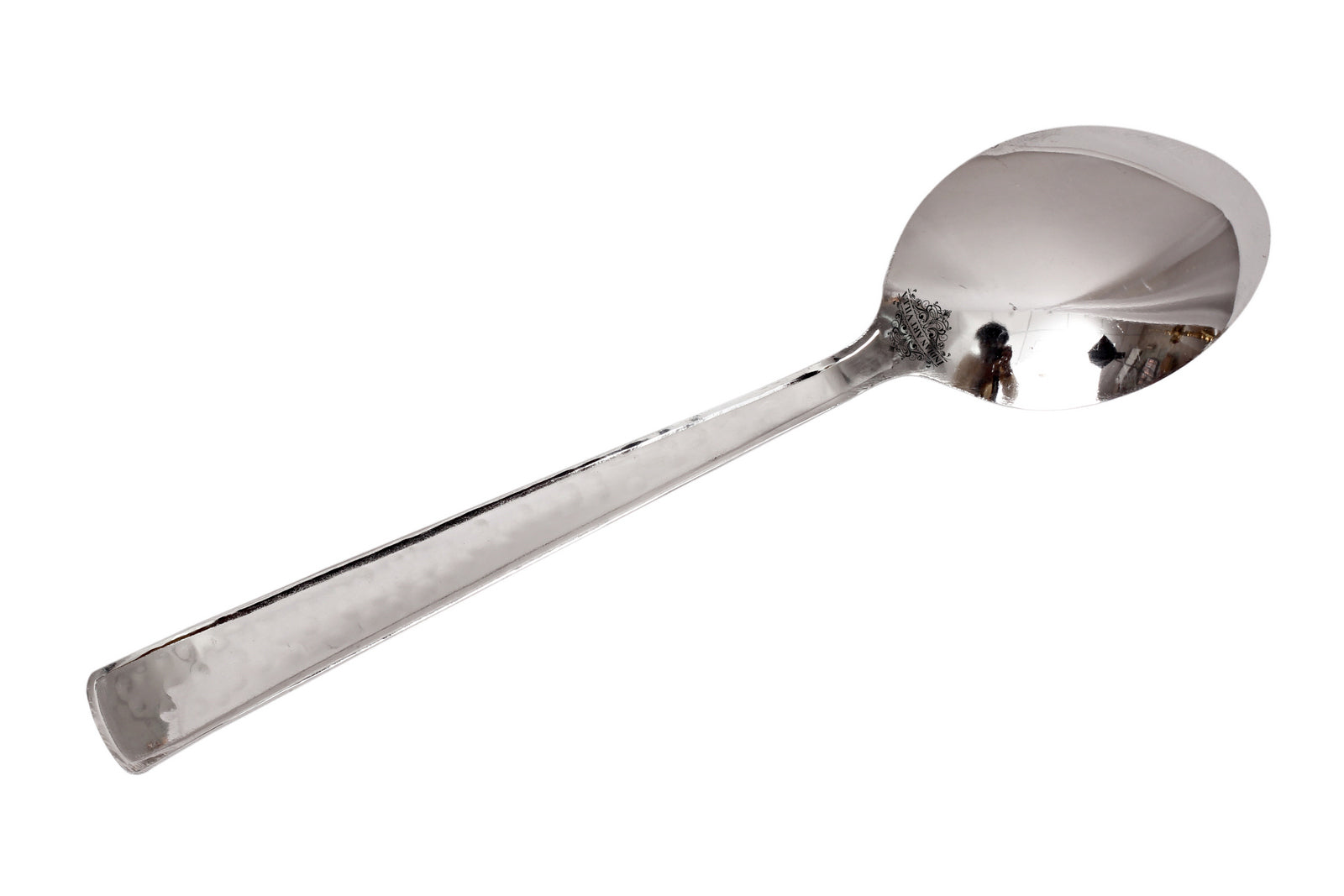 Handmade Hammered Premium Quality Stainless Steel Baby Spoon Cutlery, Silver