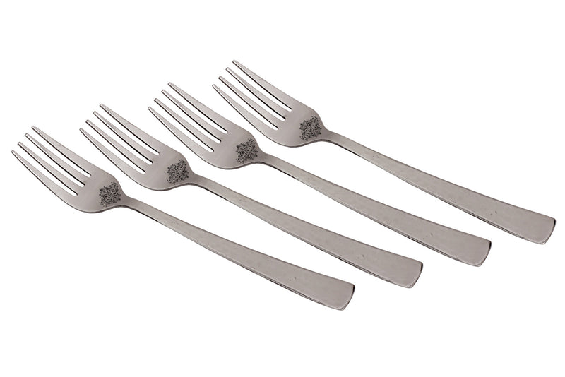 Handmade Pure Stainless Steel Spoon | Dessert  Fork Cutlery, Hammered Design