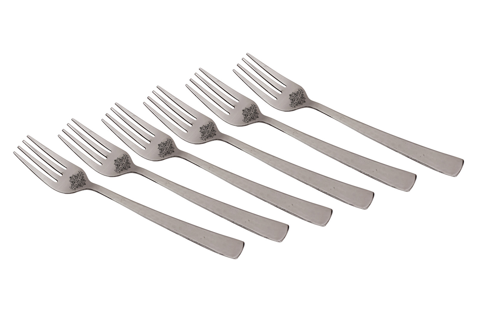 Handmade Pure Stainless Steel Spoon | Dessert  Fork Cutlery, Hammered Design