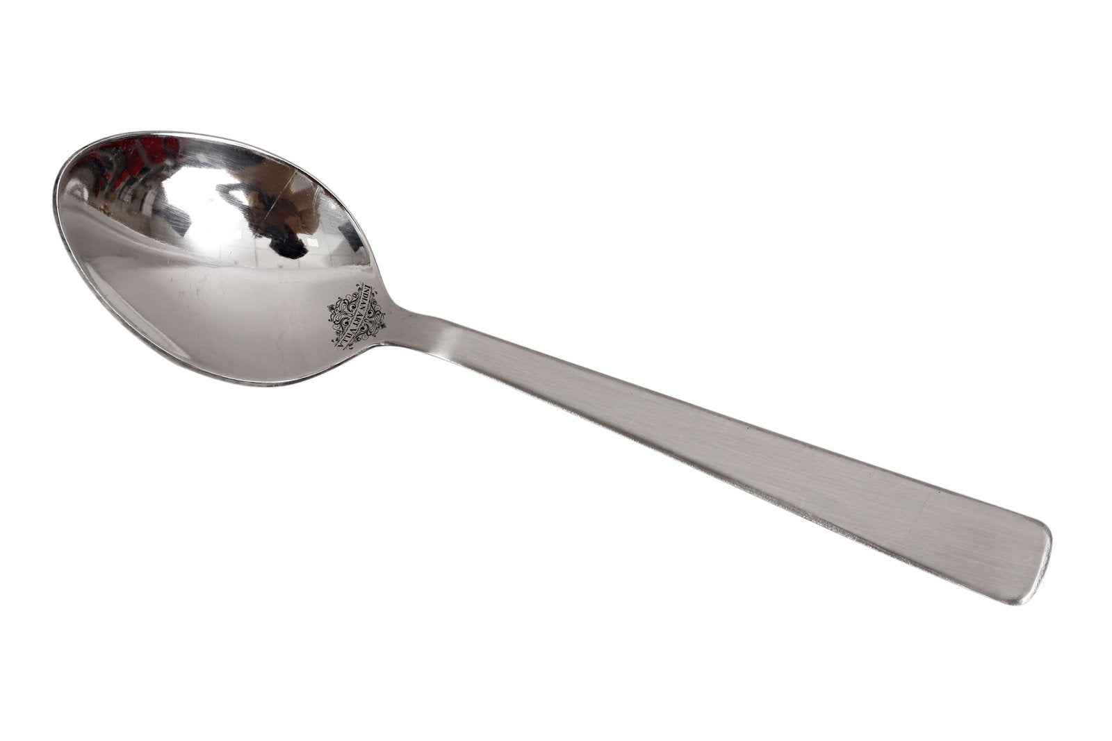 Handmade Pure Matt Finish Design Dessert Spoon, Tableware