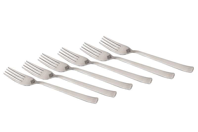Handmade Pure Stainless Steel Matt Finish Design Table Fork