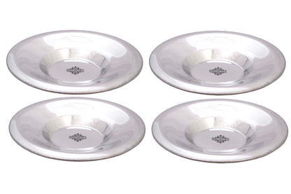 Steel Underliner, Serving Soup, Vegetable Disser Rayta, Diameter 16.76 cm