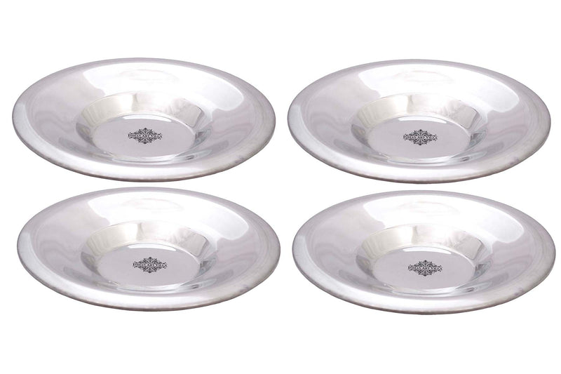 Steel Underliner, Serving Soup, Vegetable Disser Rayta, Diameter 16.76 cm