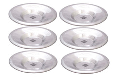 Steel Underliner, Serving Soup, Vegetable Disser Rayta, Diameter 16.76 cm