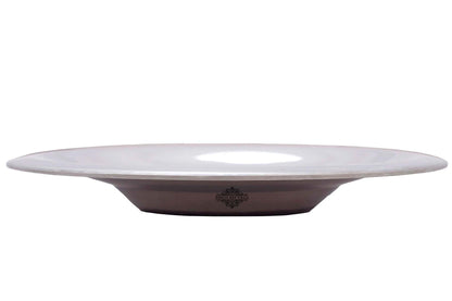 Steel Underliner, Serving Soup, Vegetable Disser Rayta, Diameter 16.76 cm