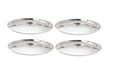 Steel Oval Dinner Plate, Diameter 16.8 Inch