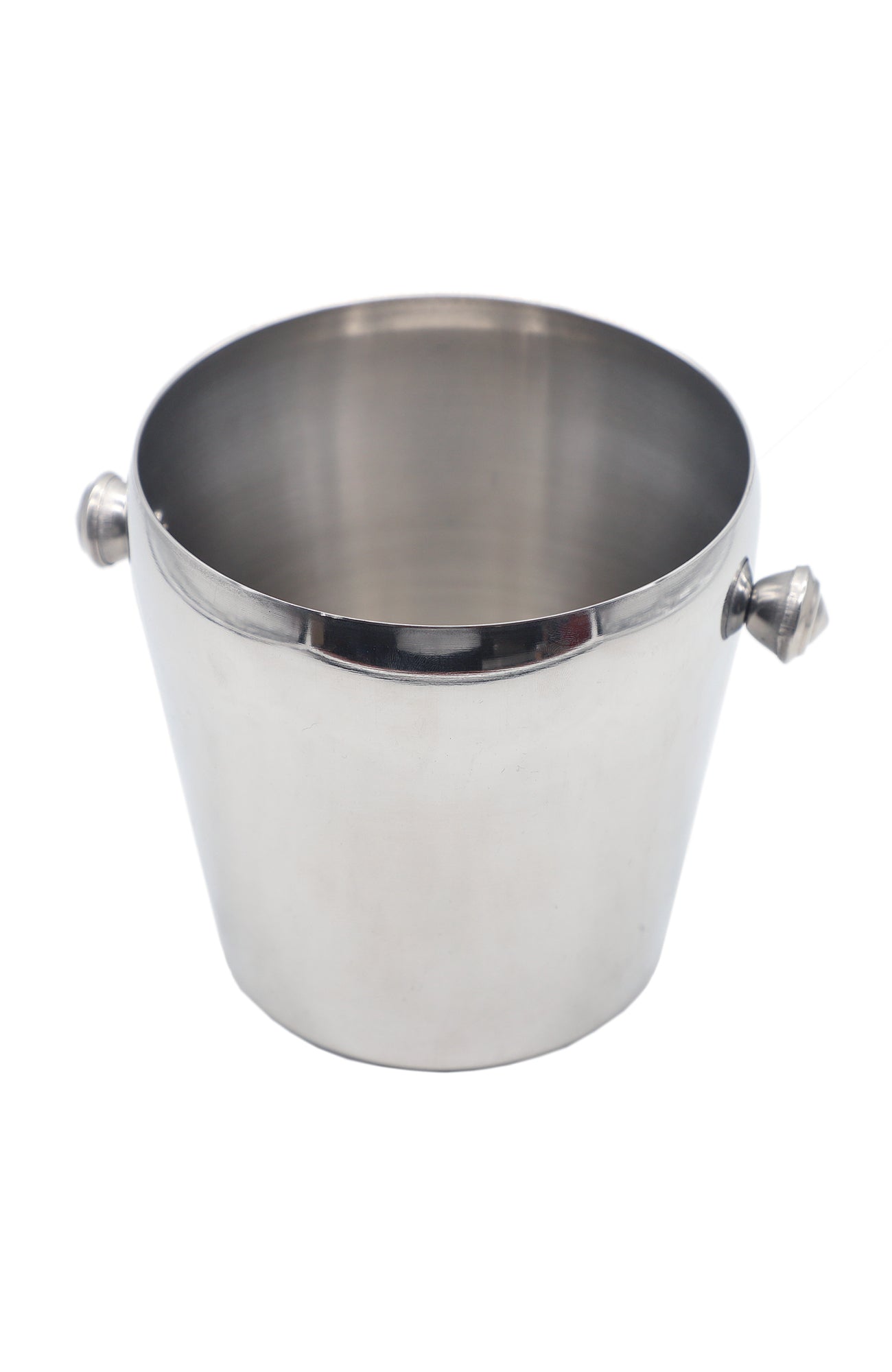 Pure Stainless Steel Ice Bucket in Shine Finish, Volume - 1200 ML