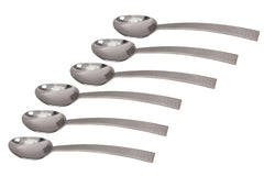 Pure Stainless Steel New Curve Hammer baby Spoon Cutlery Set
