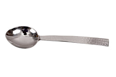 Stainless Steel New Curve Hammer Dessert Spoon Cutlery Set -7.5''Inch