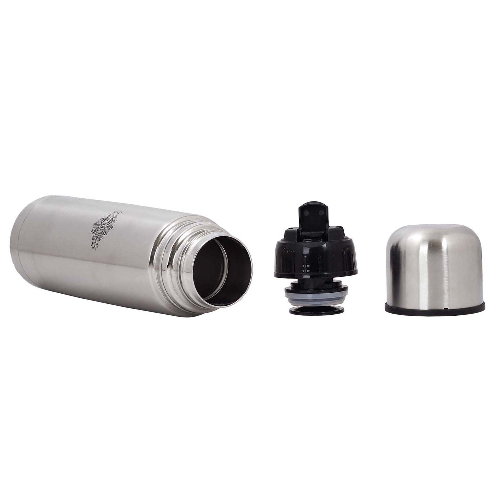 Pure Stainless Steel Insulated Vaccum Bottle With Flip Lid