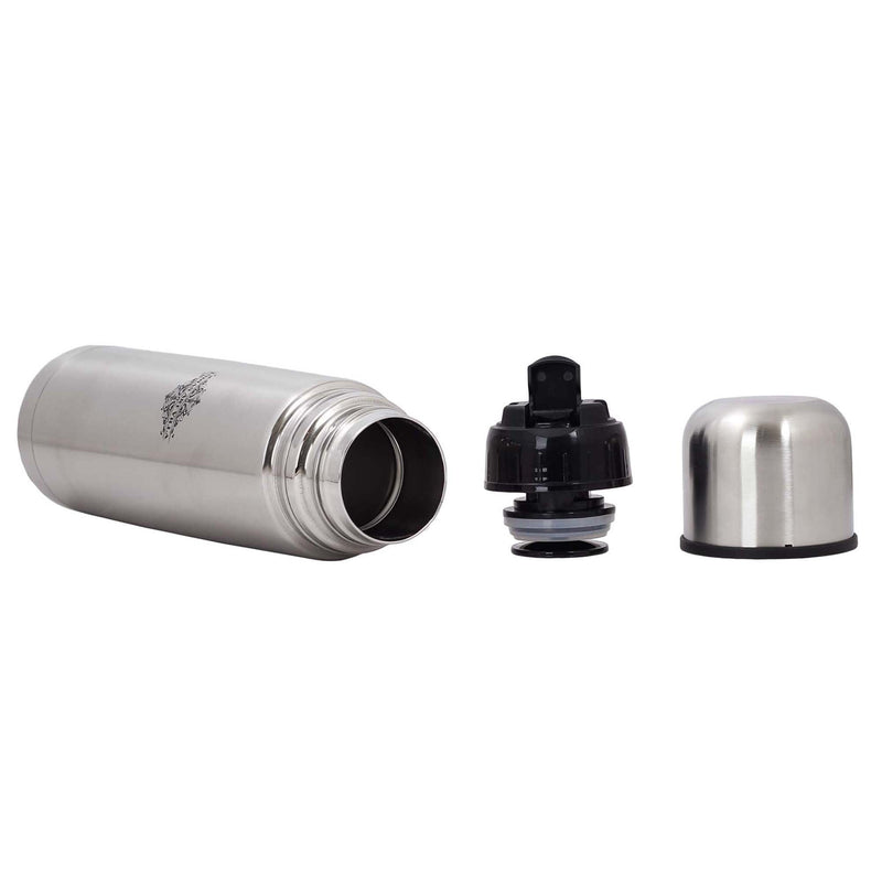 Pure Stainless Steel Insulated Vaccum Bottle With Flip Lid