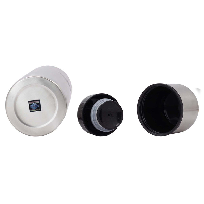 Pure Stainless Steel Insulated Vaccum Bottle With Flip Lid
