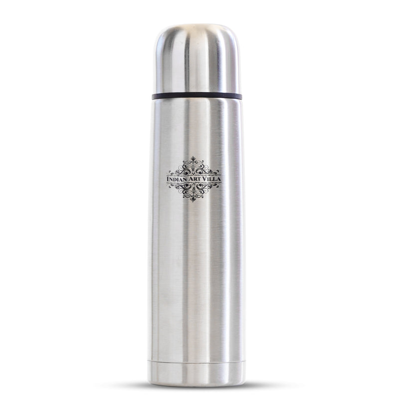 Pure Stainless Steel Insulated Vaccum Bottle With Flip Lid